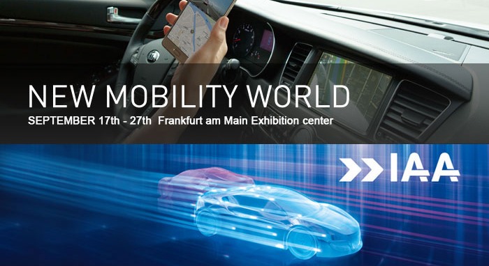 Come Visit Us at IAA Cars 2015 in Frankfurt