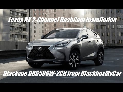 [Installation] BlackVue DR650GW-2CH on Lexus NX SUV