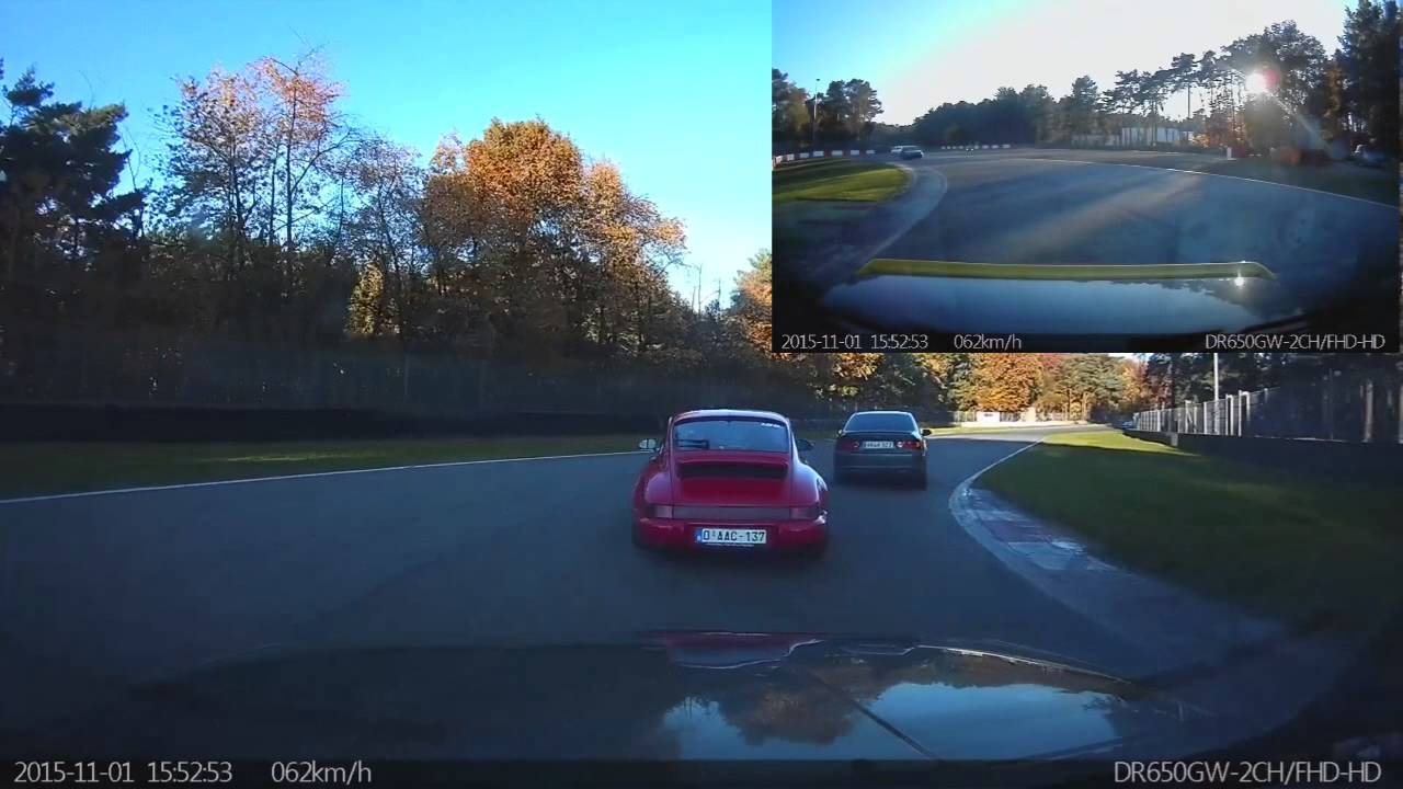 BMW E30 328i on Zolder Circuit with DR650GW-2CH
