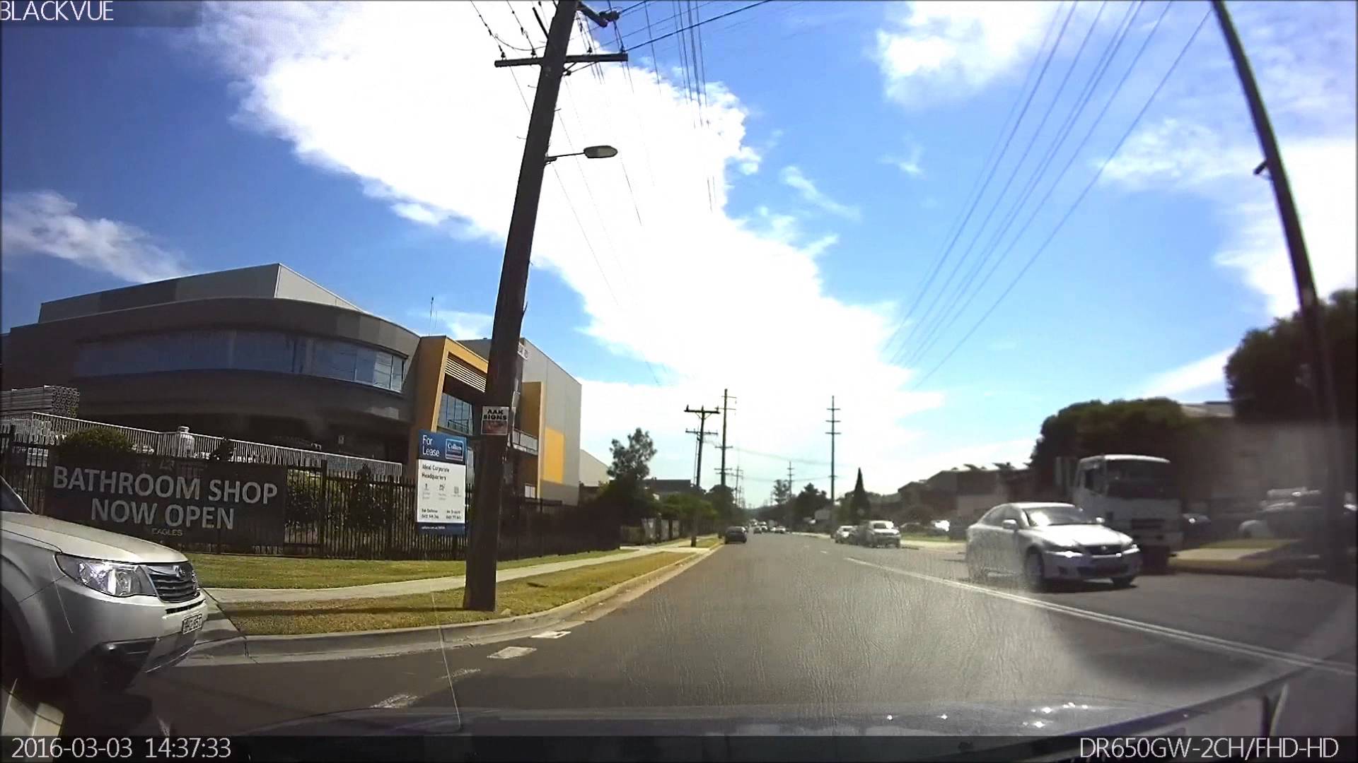 Close Call on BlackVue – Caution: Swearing Involved