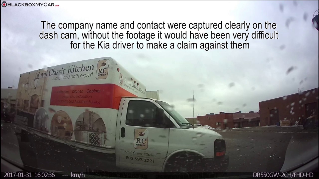 Crazy Hit and Run Captured by Dashcam