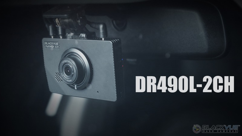 New LCD Dashcam DR490L-2CH Is Now Available