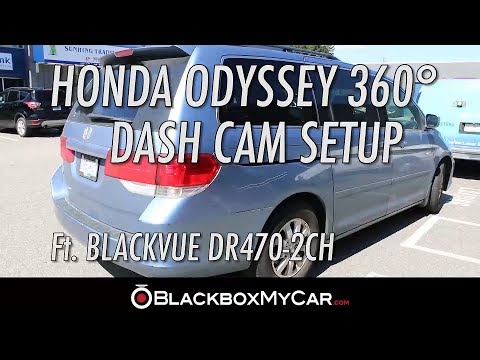 4-Channel BlackVue Dashcam Setup In Minivan