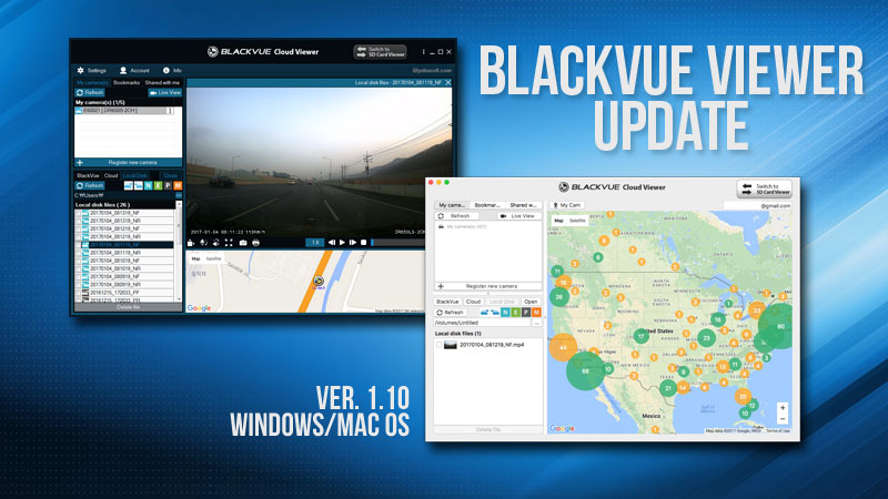 BlackVue Viewer Update – Version 1.10