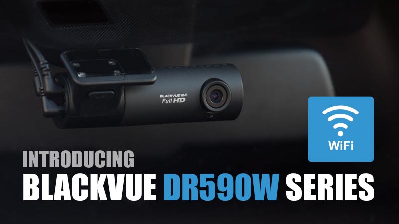 [Product Release] New DR590W Series: Simple Wi-Fi Dashcam