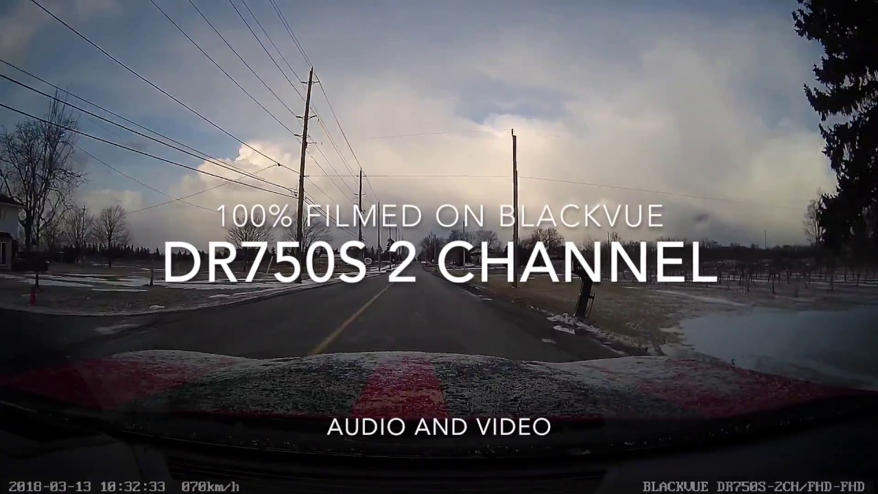 BlackVue DR750S-2CH Review Filmed Entirely On The Dashcam