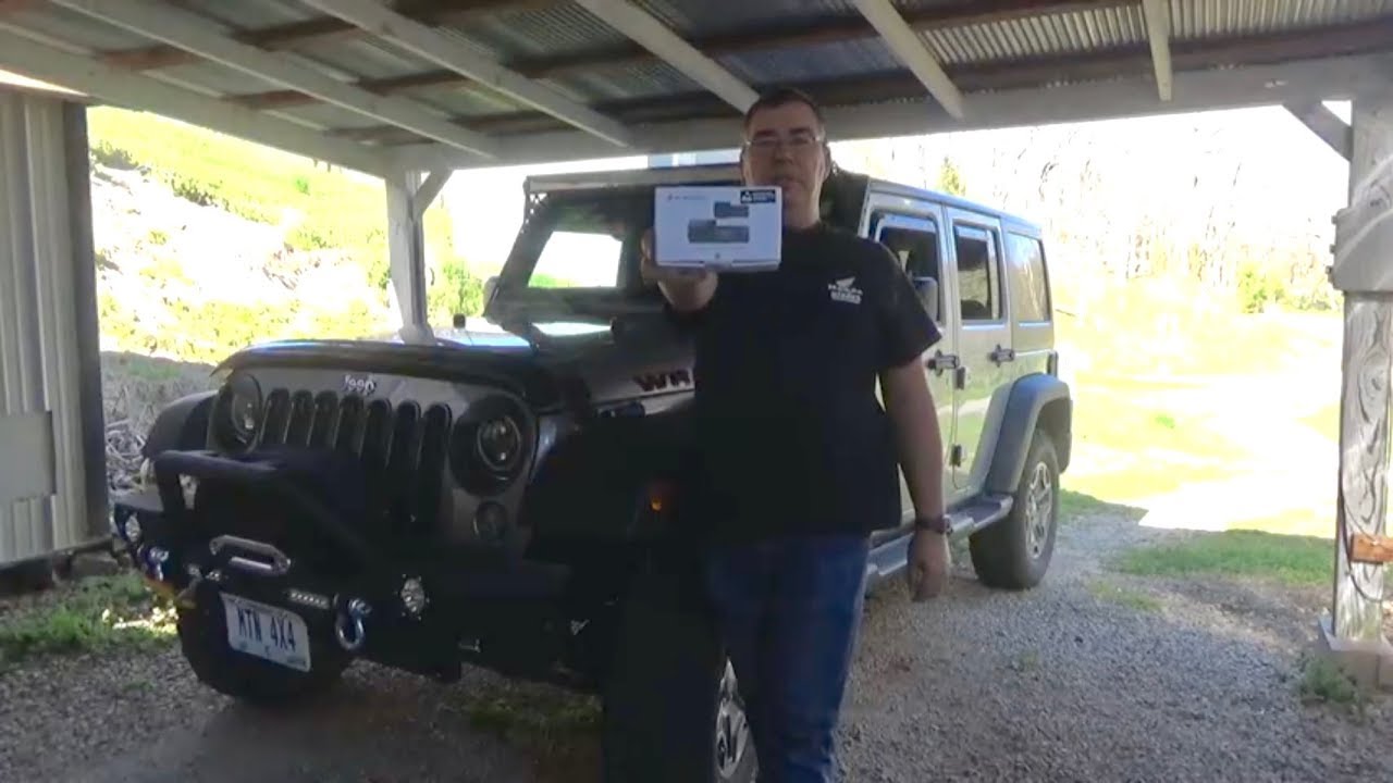 DR590W-2CH IR Installation in Jeep Wrangler JKU