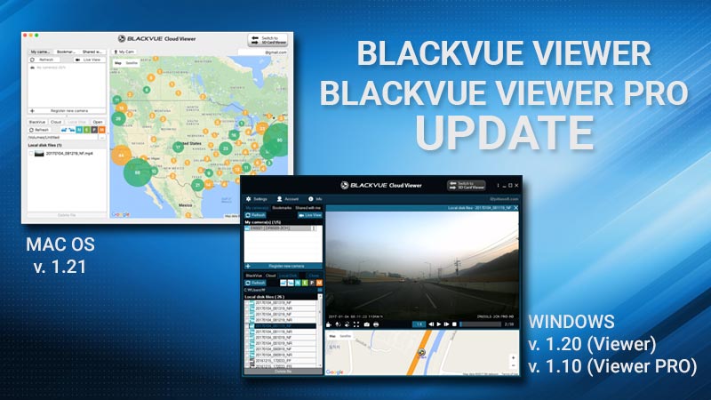 [Software] BlackVue Viewer and Viewer Pro Update