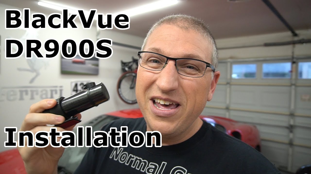 BlackVue DR900S-2CH 4K UHD Dashcam Installation In Ferrari F430