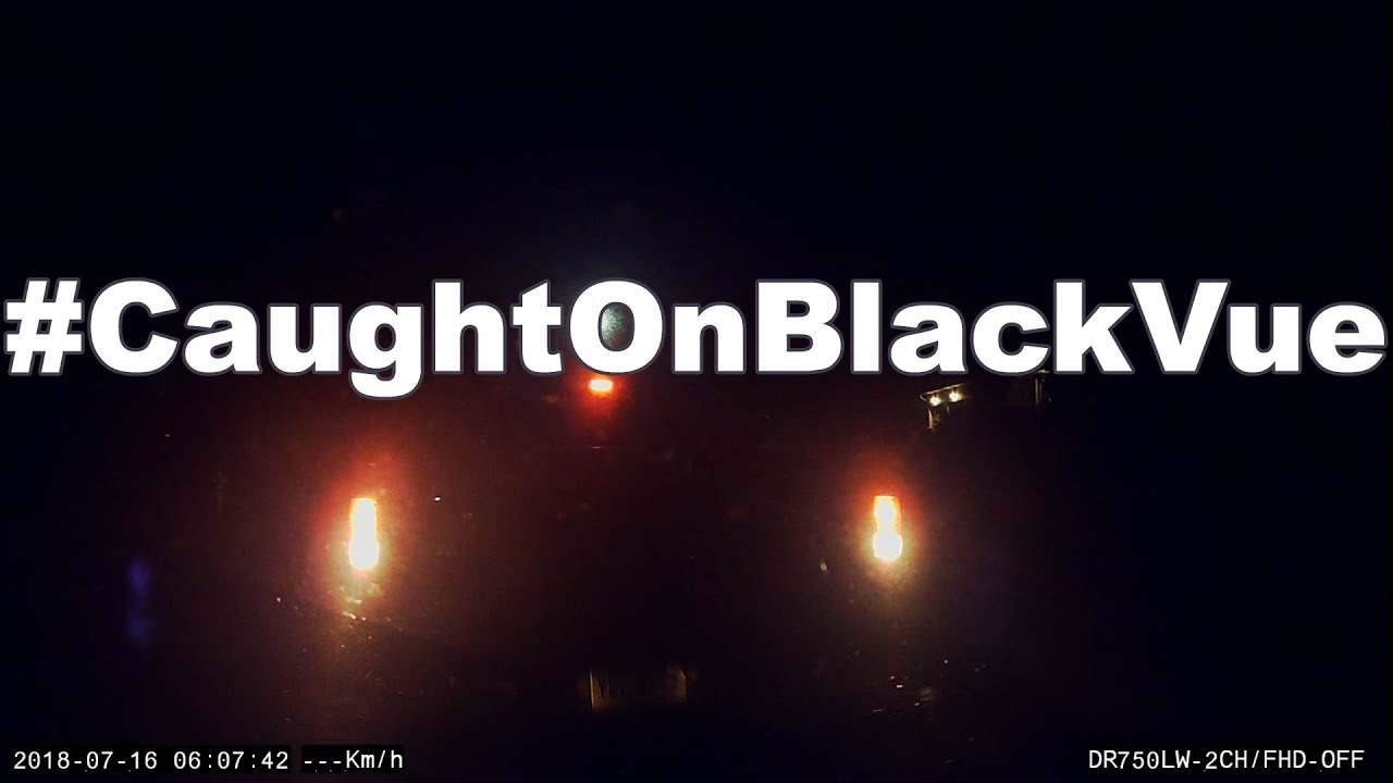 Late Night Hit & Run #CaughtOnBlackVue