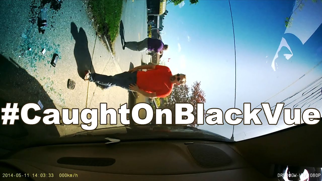 Accidents Ends In A Rollover #CaughtOnBlackVue
