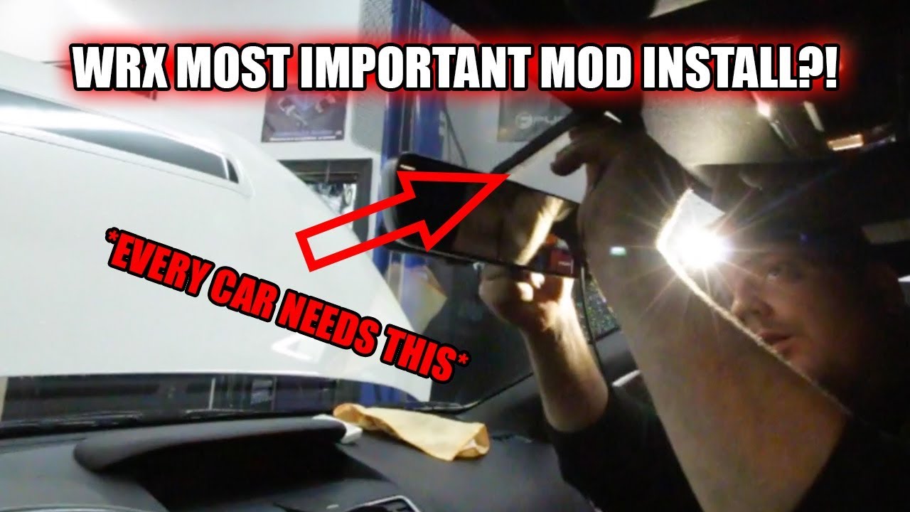 “The Most Important Car Mod” – BlackVue DR900S-2CH + Ultra Battery Installation In Subaru WRX