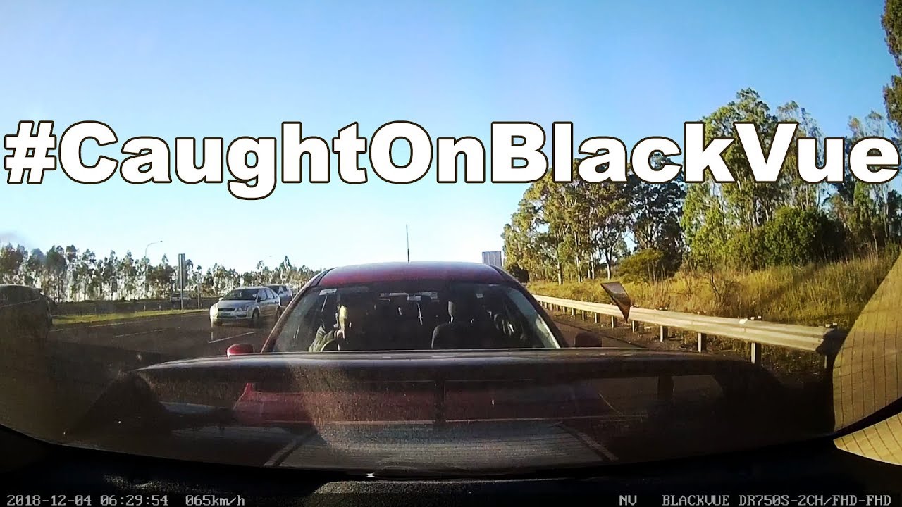 Legendary Ford Falcon GT-F Rear-Ended #CaughtOnBlackVue
