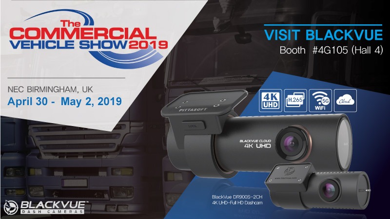 BlackVue At The Commercial Vehicle Show In Birmingham, UK