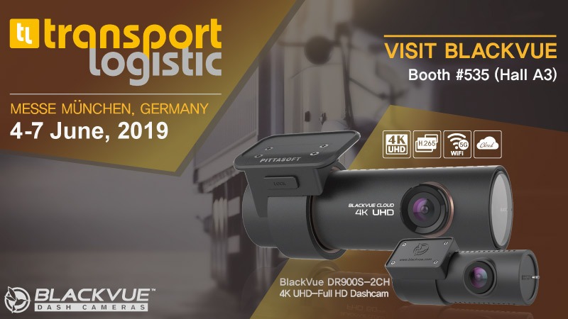 Meet BlackVue at Transport Logistic 2019 In Munich, Germany
