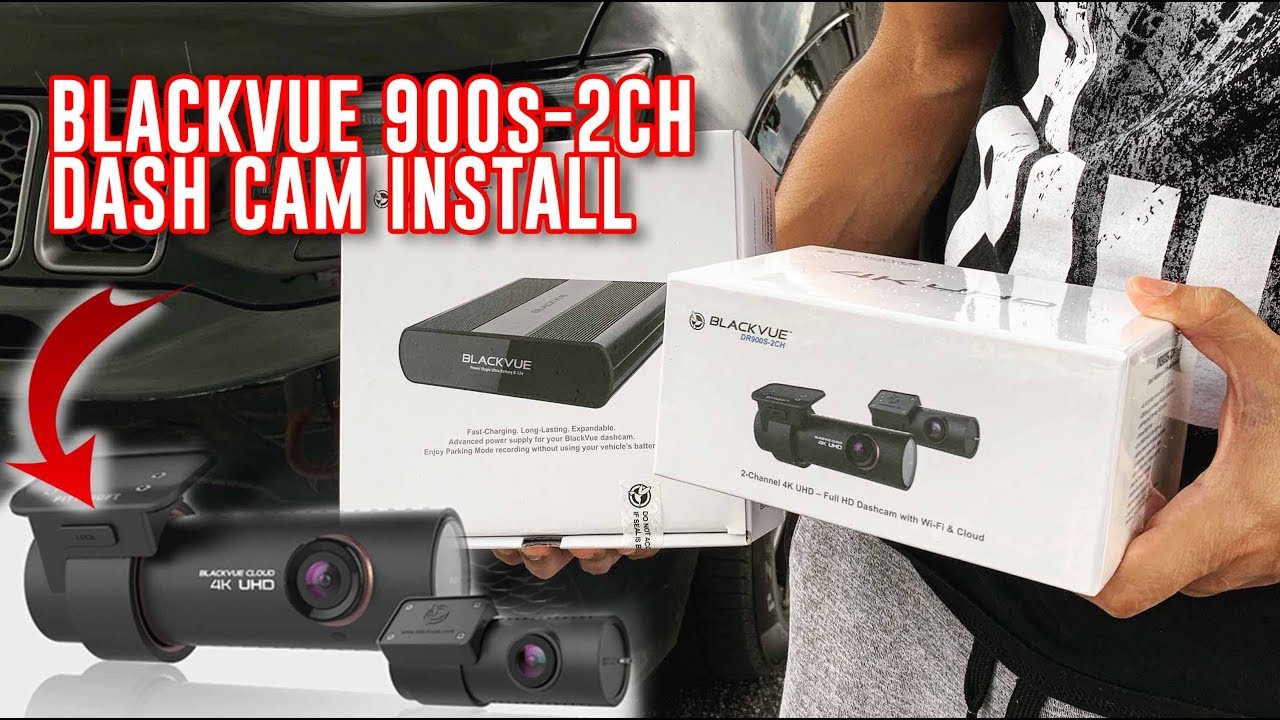 BlackVue DR900S-2CH and Power Magic Ultra Battery Install In Trackhawk