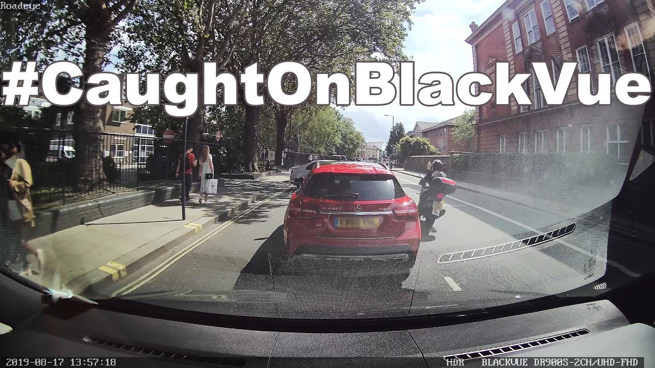 Serious Motorbike Crash Next To A Hospital #CaughtOnBlackVue