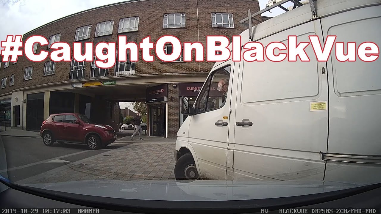 This hit & runner left an illegible note… #CaughtOnBlackVue