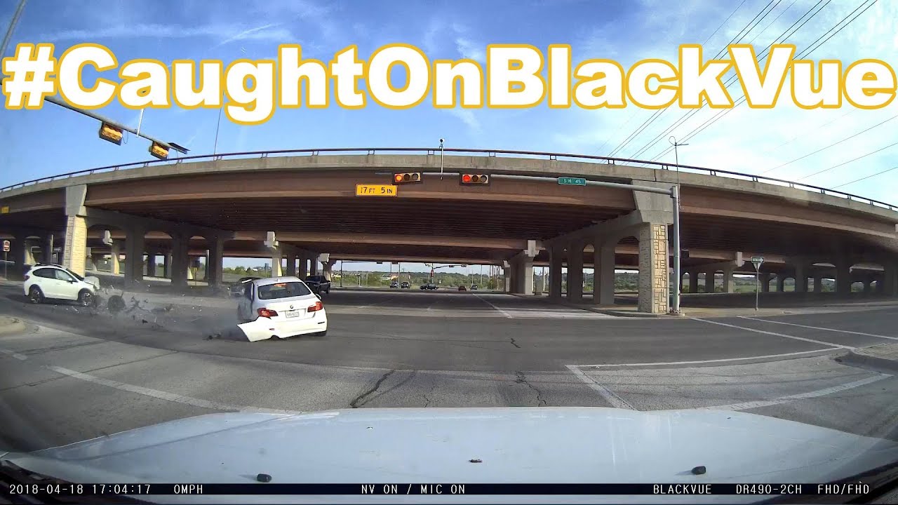 Red Light Runner’s Crash #CaughtOnBlackVue