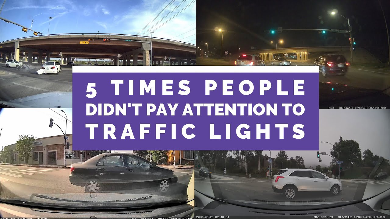 5 Times Traffic Lights Were IGNORED And It (Almost) Ended BADLY #CaughtOnBlackVue