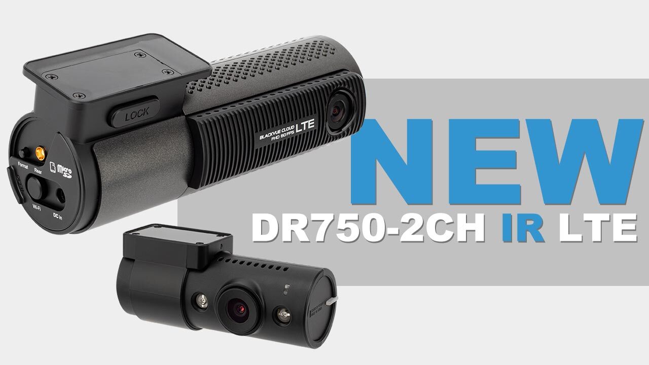 LTE Taxi Dashcam DR750-2CH IR LTE Now Available