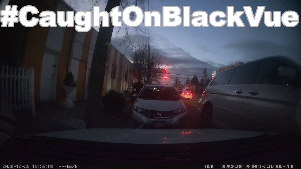 Unlicensed Driver Crashes Into a Parked Car #CaughtOnBlackVue