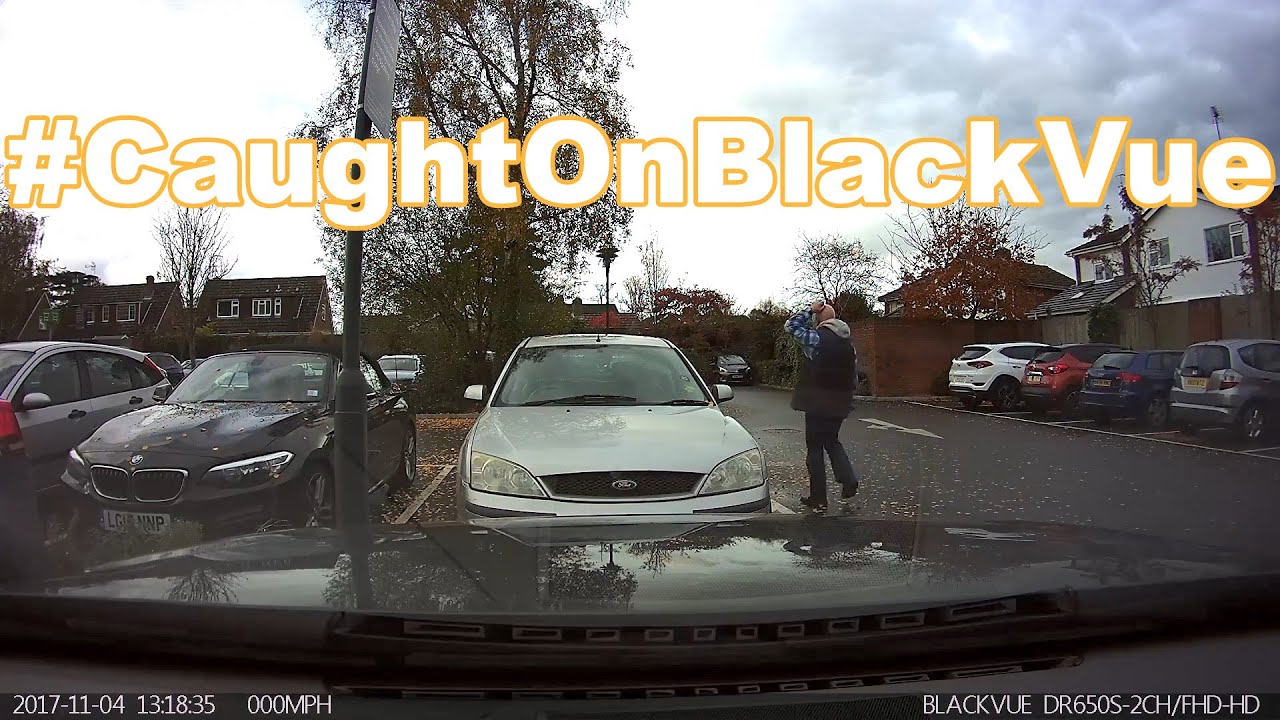 Car Keyed In Parking Lot #CaughtOnBlackVue