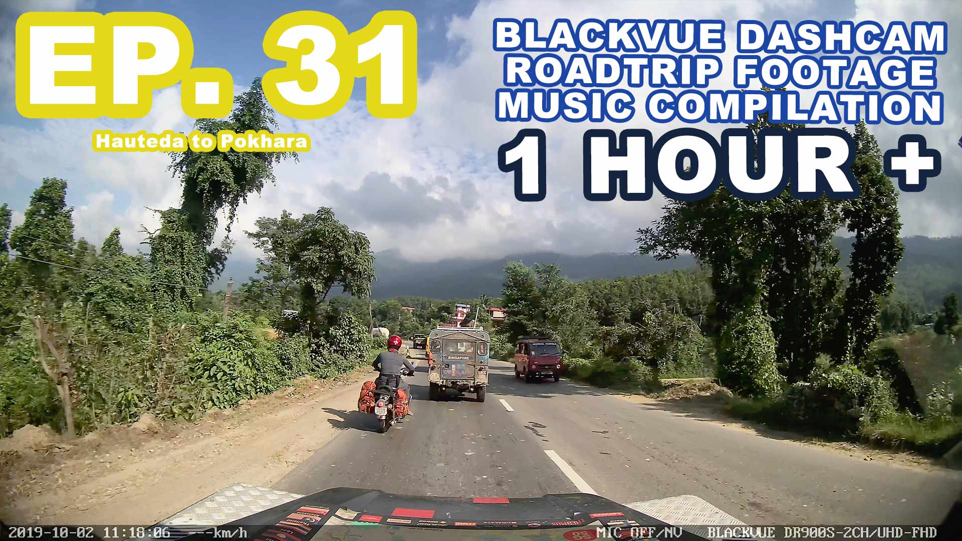 Chill Out With BlackVue – Episode 31 (1-hour BlackVue Footage Music Video)