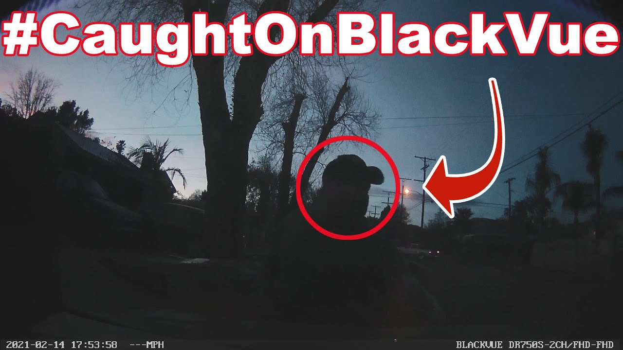 Neighbor Damaged His Car! #CaughtOnBlackVue