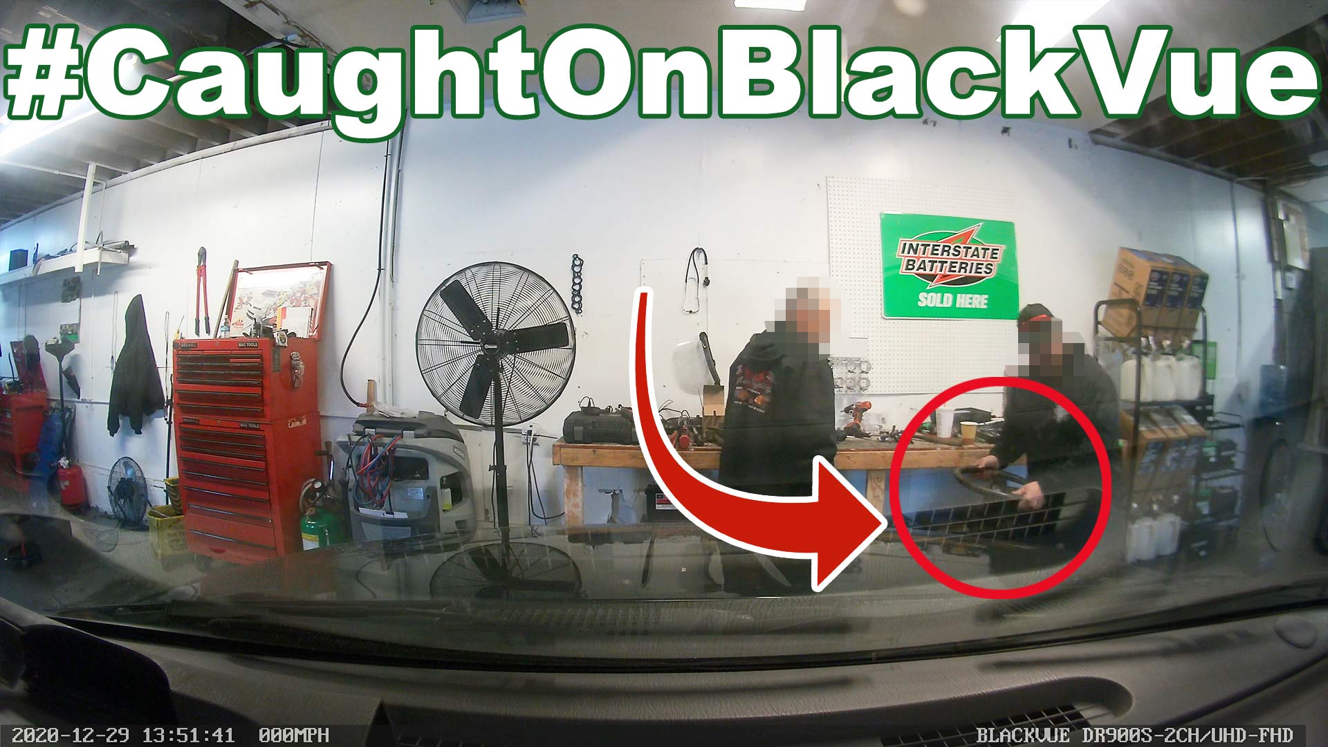 “Reputable” Repair Shop Throwing Steering Column #CaughtOnBlackVue
