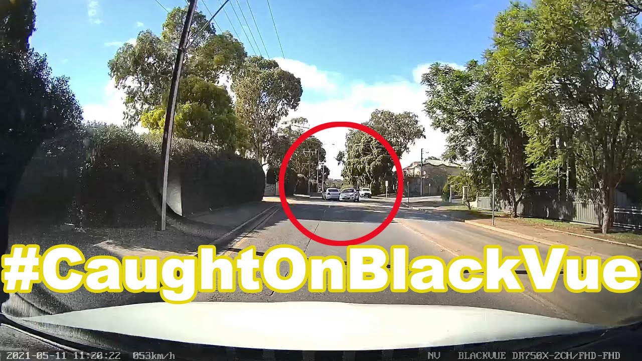 GTA-Inspired Motorist Takes Wide Turn, Hits Car and Drives Off #CaughtOnBlackVue