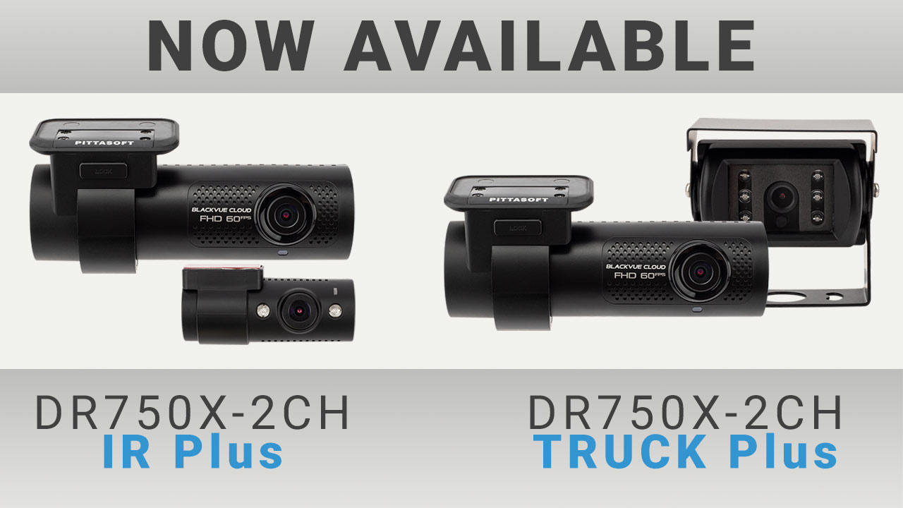 DR750X-2CH IR Plus and DR750X-2CH TRUCK Plus Available Now