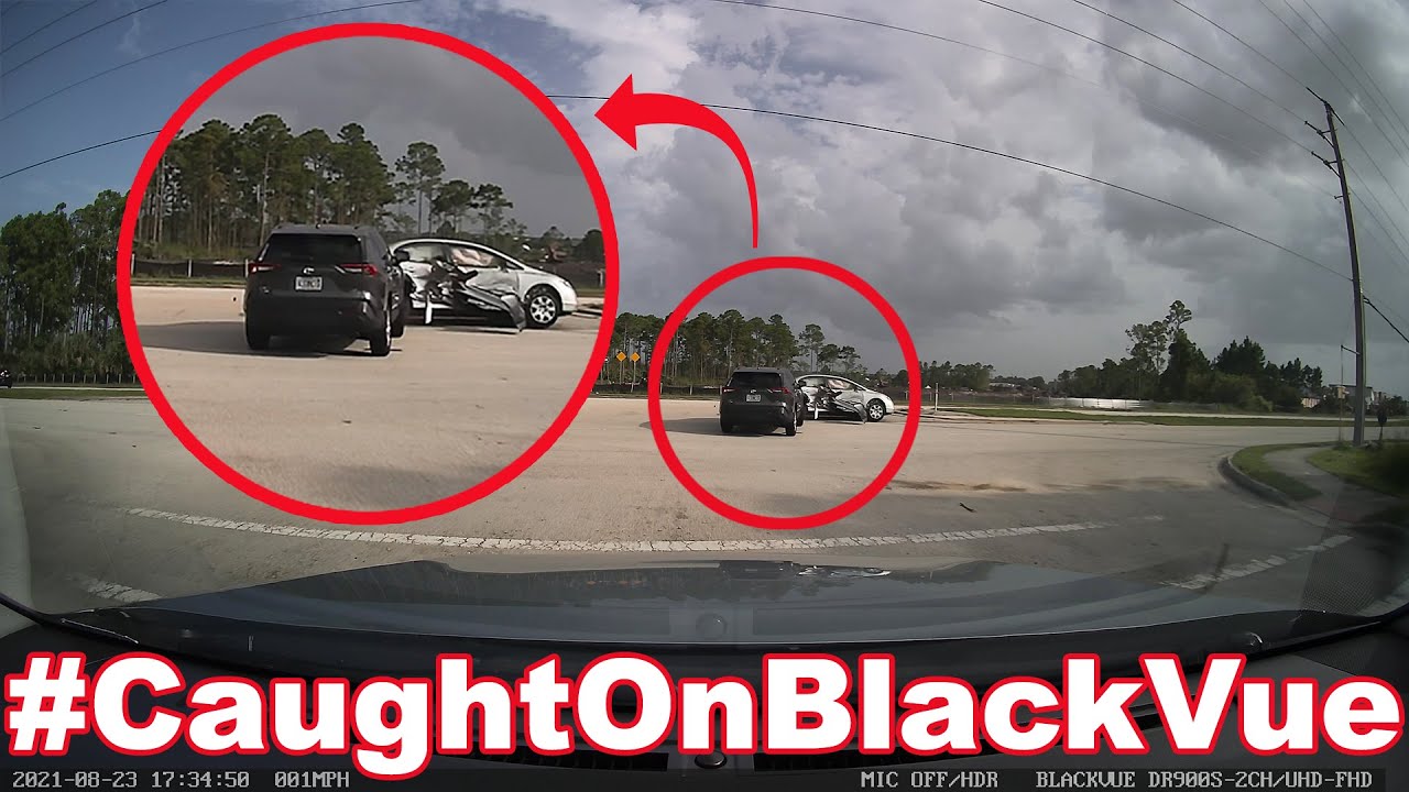 Dramatic Car Rollover #CaughtOnBlackVue