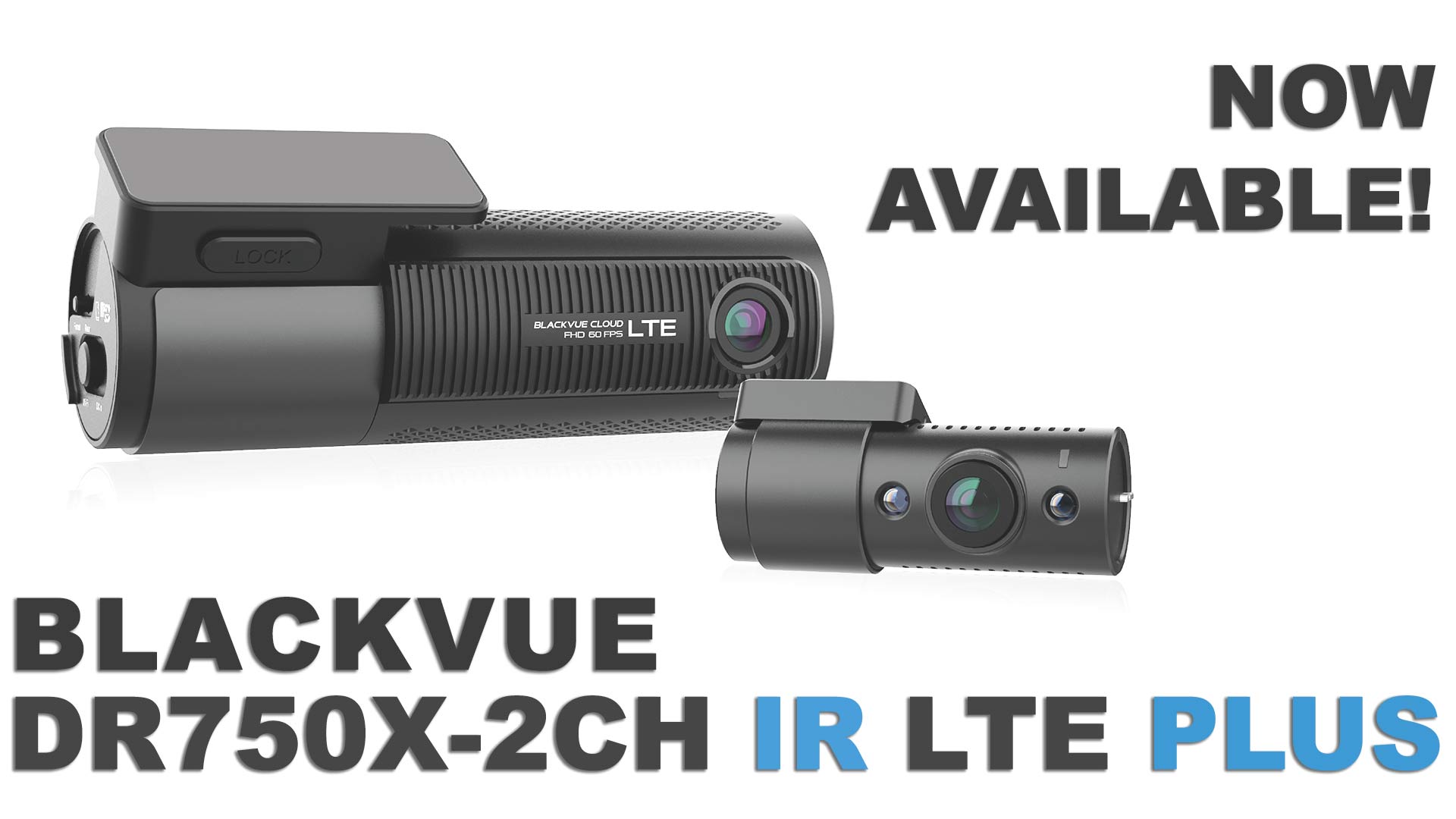 LTE Taxi Dashcam DR750X-2CH IR LTE Plus Now Available