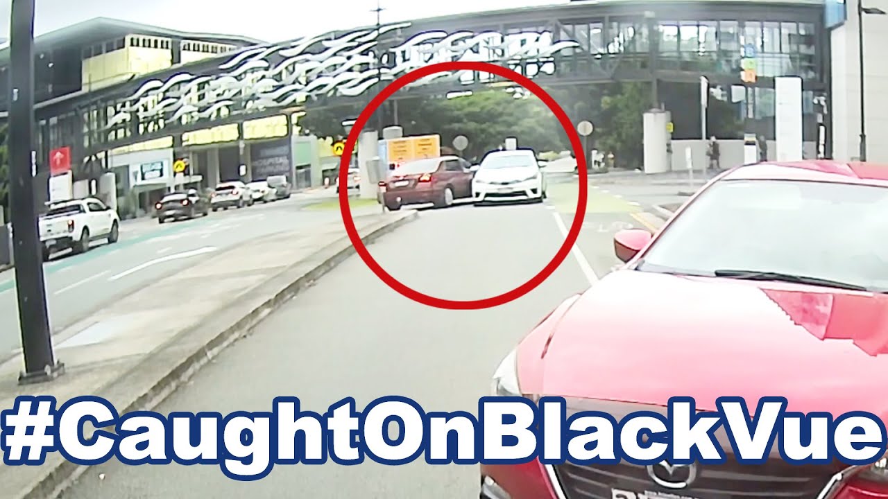 Crash Next To A Hospital #CaughtOnBlackVue
