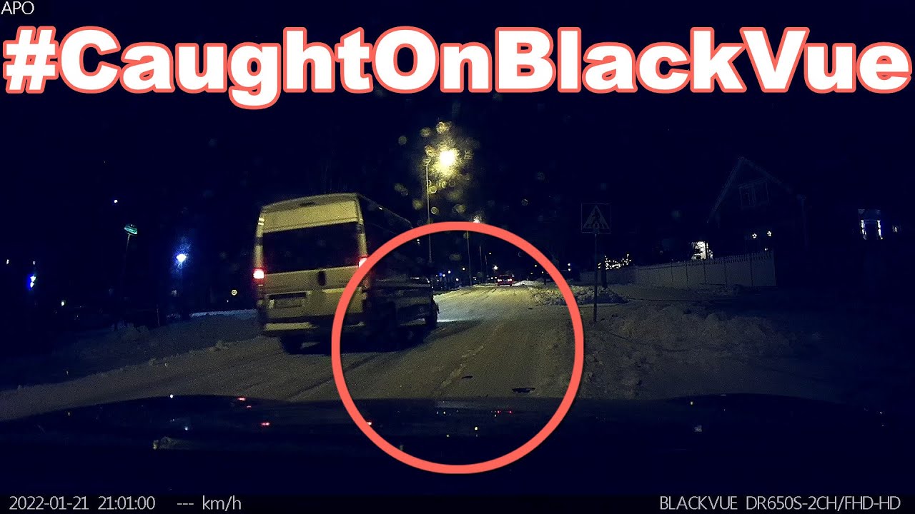 Nightly Hit-and-run Captured In Parking Mode #CaughtOnBlackVue