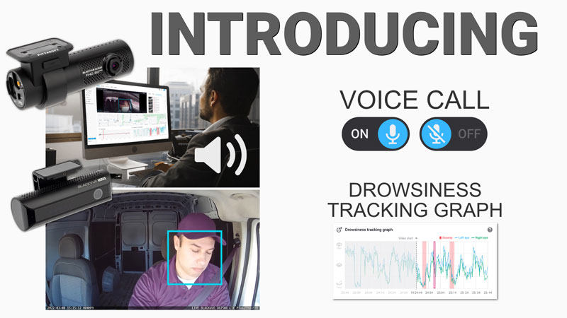 [BlackVue Cloud] New Voice Call and Drowsiness Tracking Graph for X Plus Models