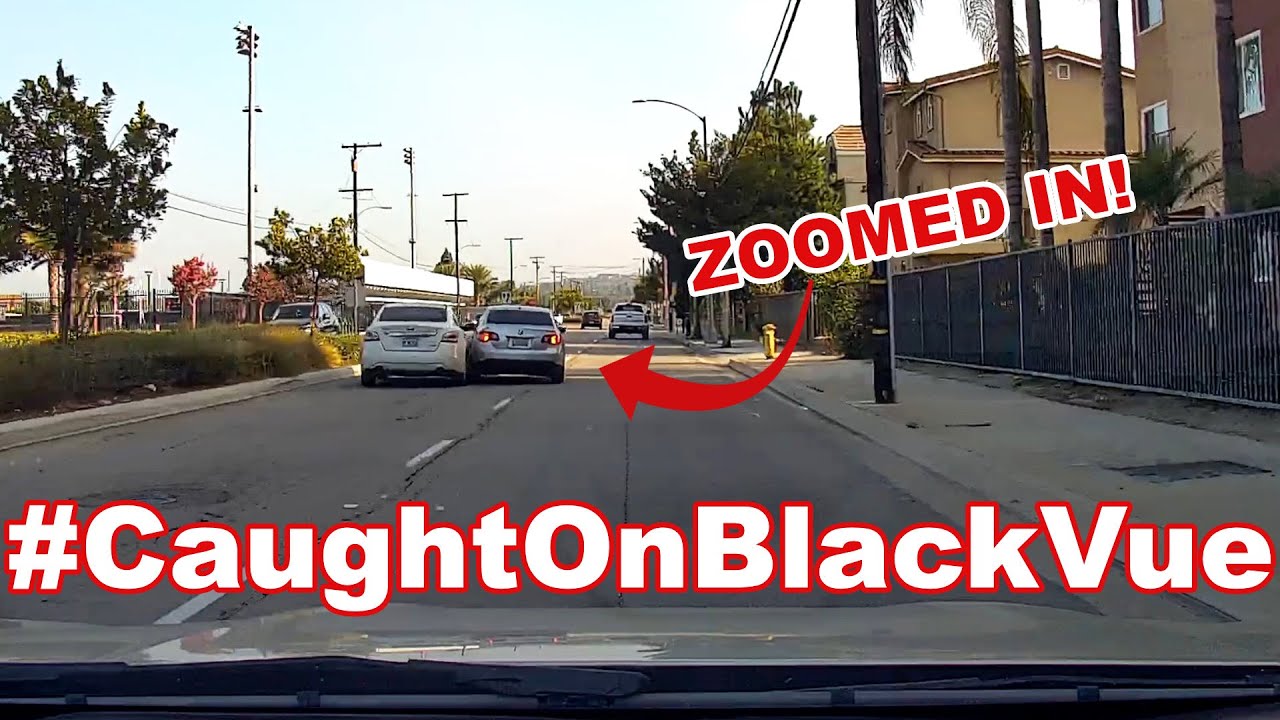 Dash Cam Catches Sideswipe Accident #CaughtOnBlackVue
