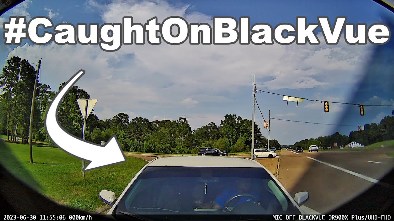 Rear-ended at an intersection #CaughtOnBlackVue