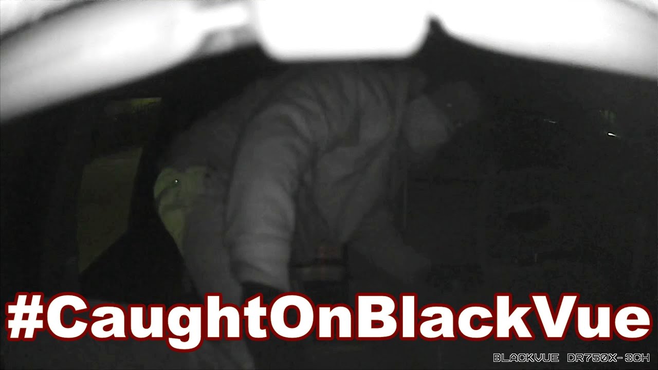 Thief Caught Thanks To Interior Dash Cam #CaughtOnBlackVue
