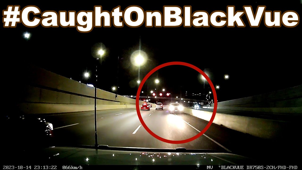 Wrong Way On The Expressway #CaughtOnBlackVue