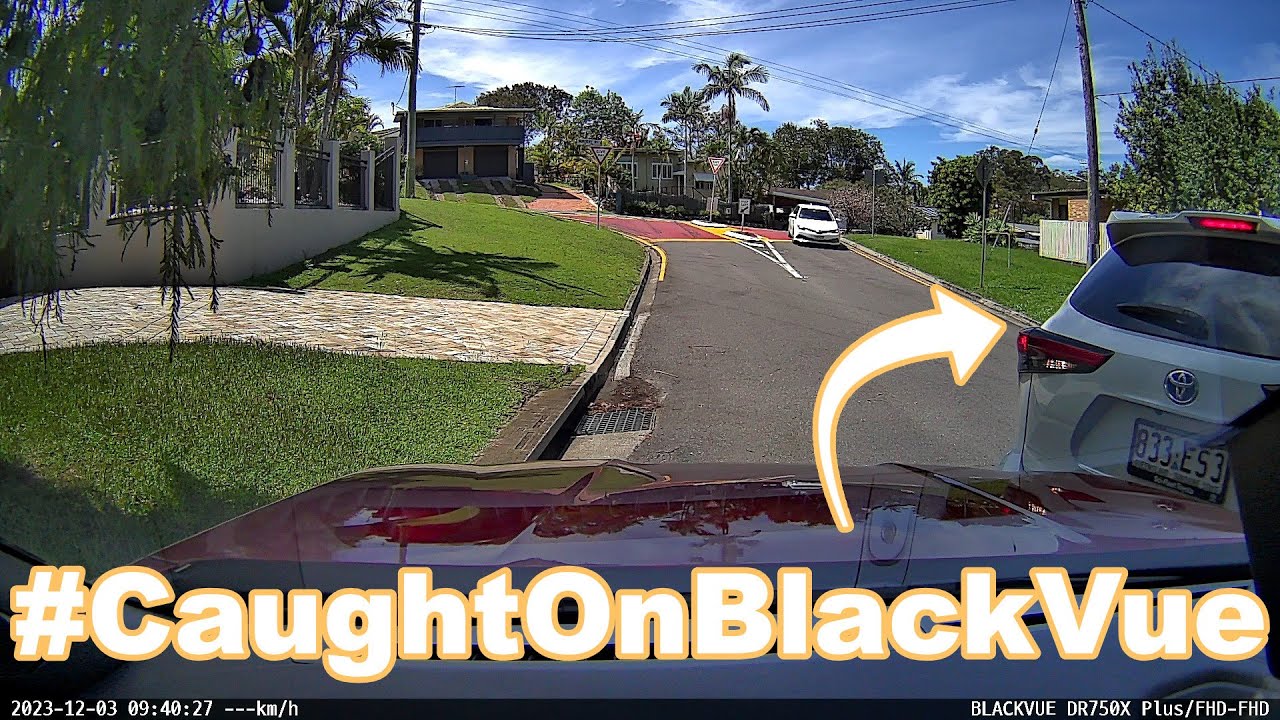 Parked Car Hit By A Neighbor (Who Ran Away) #CaughtOnBlackVue