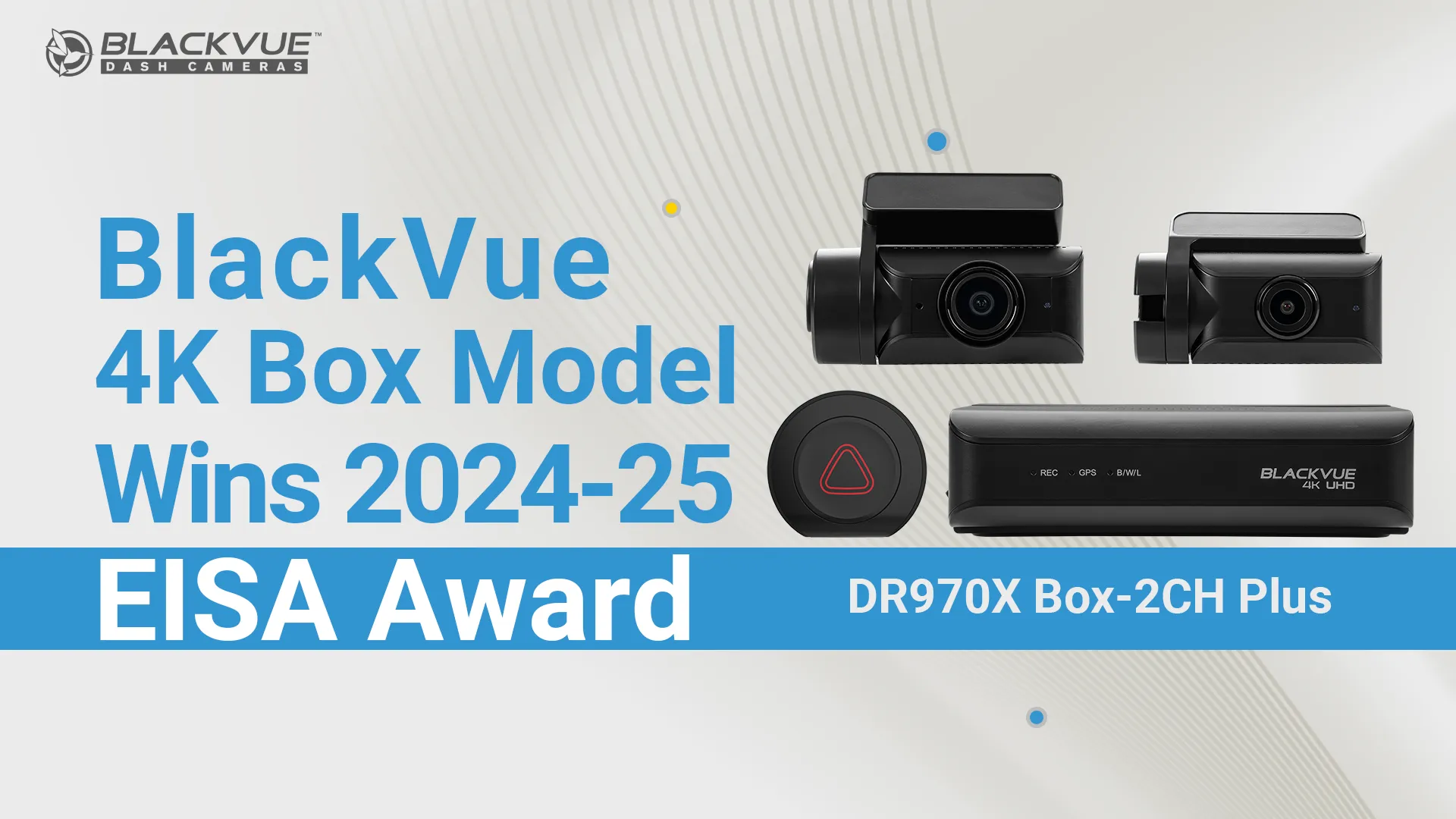 [News] BlackVue DR970X Box Plus Receives EISA Award 2024-25