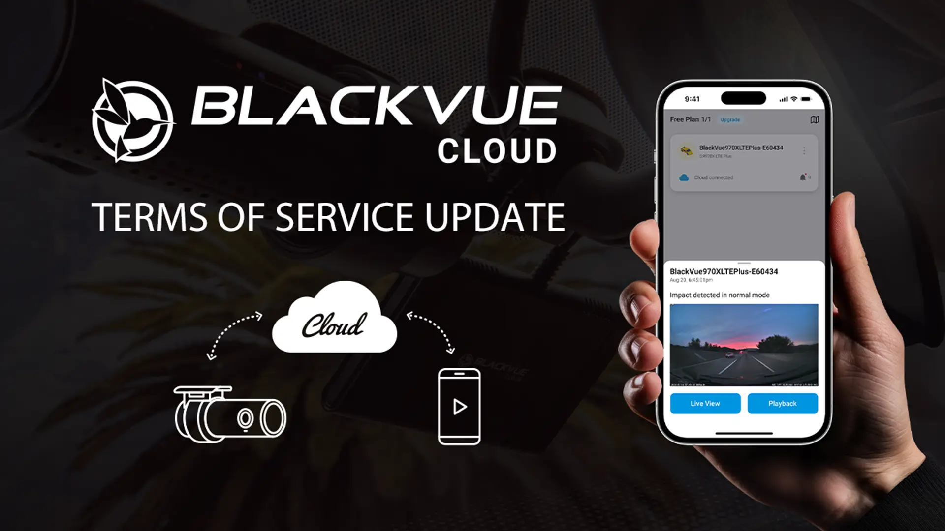 [BlackVue Cloud] Terms of Service Update (February 2025)